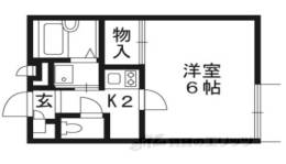 グレース中河原間取り図面