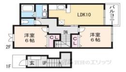 グランアルブルＳ間取り図面