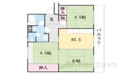 保津川団地２６号棟間取り図面