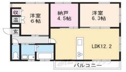 カーサアベニール間取り図面