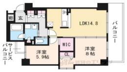 デリード堀川東間取り図面