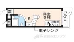 ラ・パルフェ・ド・ルミナス413間取り図面