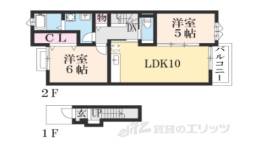 プリンスコート間取り図面