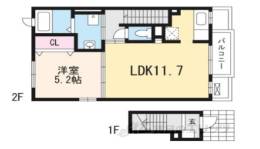 ロジュマン　ミユキ２間取り図面