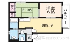 グリーン・スプリングＢ棟間取り図面
