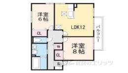 リビングタウン水口Ｃ棟間取り図面
