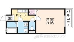 ベル　プロムナード北泉１間取り図面