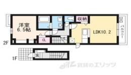 クレセラ　キャトル間取り図面