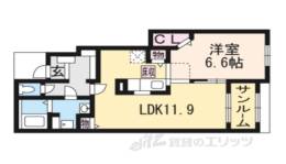 カルム・ベル・メゾン綾部間取り図面