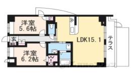 グリーンサム大久保間取り図面