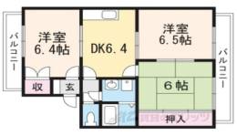 ヒューマンハイム貴生川間取り図面