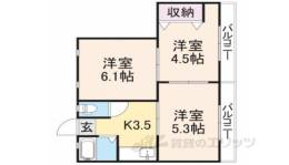 伊庭マンション２間取り図面