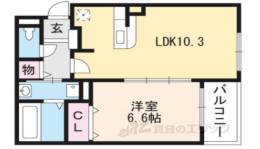 カーサデルソーレ２間取り図面