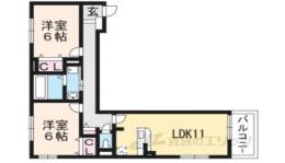 カーサデルソーレ２間取り図面