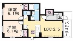 ジョイアルミュールＣ棟間取り図面
