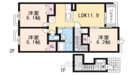 ジョイアルミュールＣ棟間取り図面