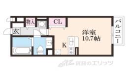 メゾン・ラ・トゥールＢ棟間取り図面