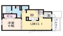 シャン・ノールXXI間取り図面