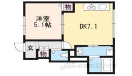 フローラル柏原間取り図面