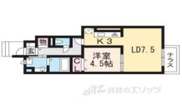 Ｓａｎ　ｄｕ　Ｗｉｌｌ　２間取り図面