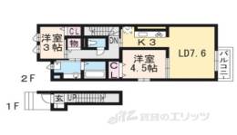 Ｓａｎ　ｄｕ　Ｗｉｌｌ　２間取り図面