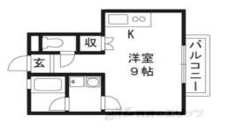 鷹飼マンション間取り図面