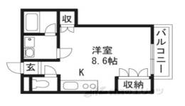 鷹飼マンション間取り図面