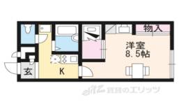 レオパレス水口間取り図面