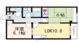コルベーユ古曽部間取り図面