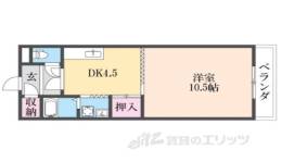 青木マンション間取り図面