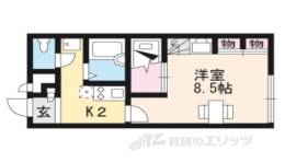 レオパレスレイクドリーム魁間取り図面