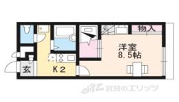 レオパレス甲西間取り図面