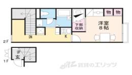 レオパレスＲ１間取り図面