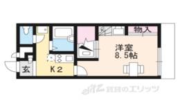 レオパレスルミエール冨陽ヶ丘間取り図面