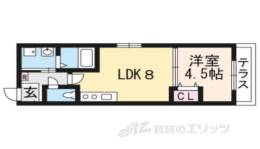 サクシード伏見車町１ｓｔ間取り図面
