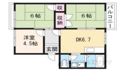 ハイツウイング平井B間取り図面