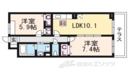 セ・ラヴィ間取り図面