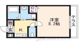 京乃双葉マンション間取り図面