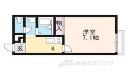 レオパレス西ノ京吽間取り図面