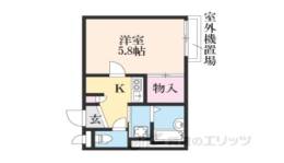 レオパレスバンブー雅間取り図面
