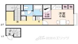 レオパレス市子殿間取り図面
