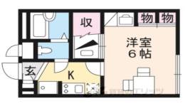 レオパレス東近江間取り図面