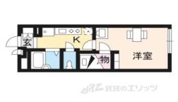 レオパレスコーポ西新道バザール間取り図面