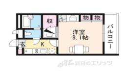 レオパレスサニーコート間取り図面
