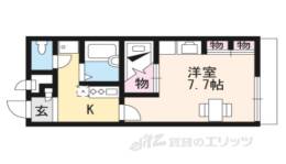 レオパレス鹿道間取り図面