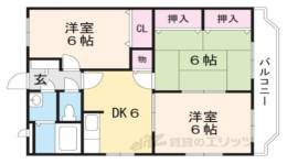 SKY新庄２間取り図面