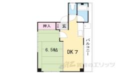 奥村マンション間取り図面