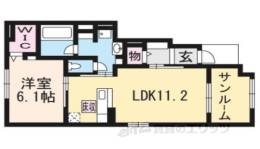 スリーズ２間取り図面
