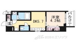 エステムコート京都東寺朱雀邸間取り図面