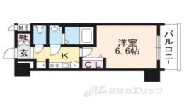 エステムコート京都東寺朱雀邸間取り図面